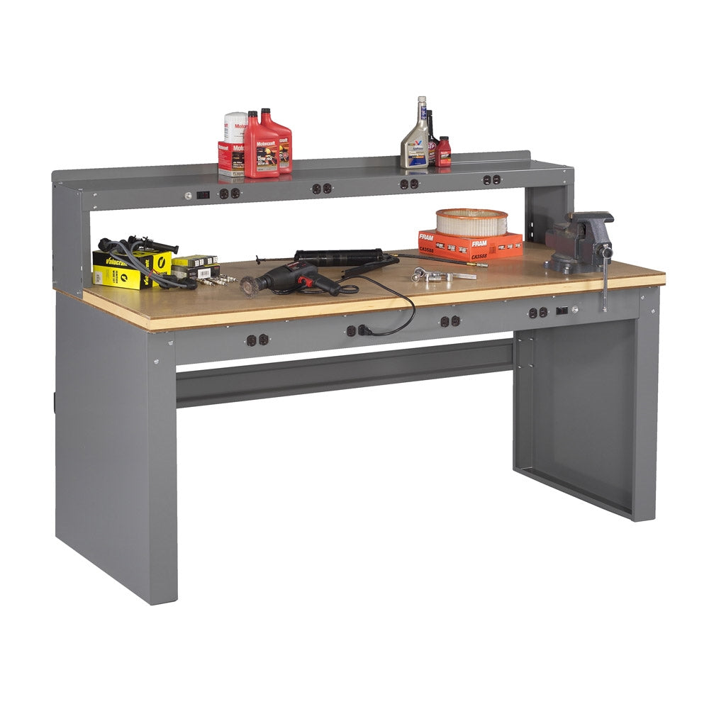 Workbench Padded Riser Electric Workbench w/ Electric Riser & Compressed Wood Top